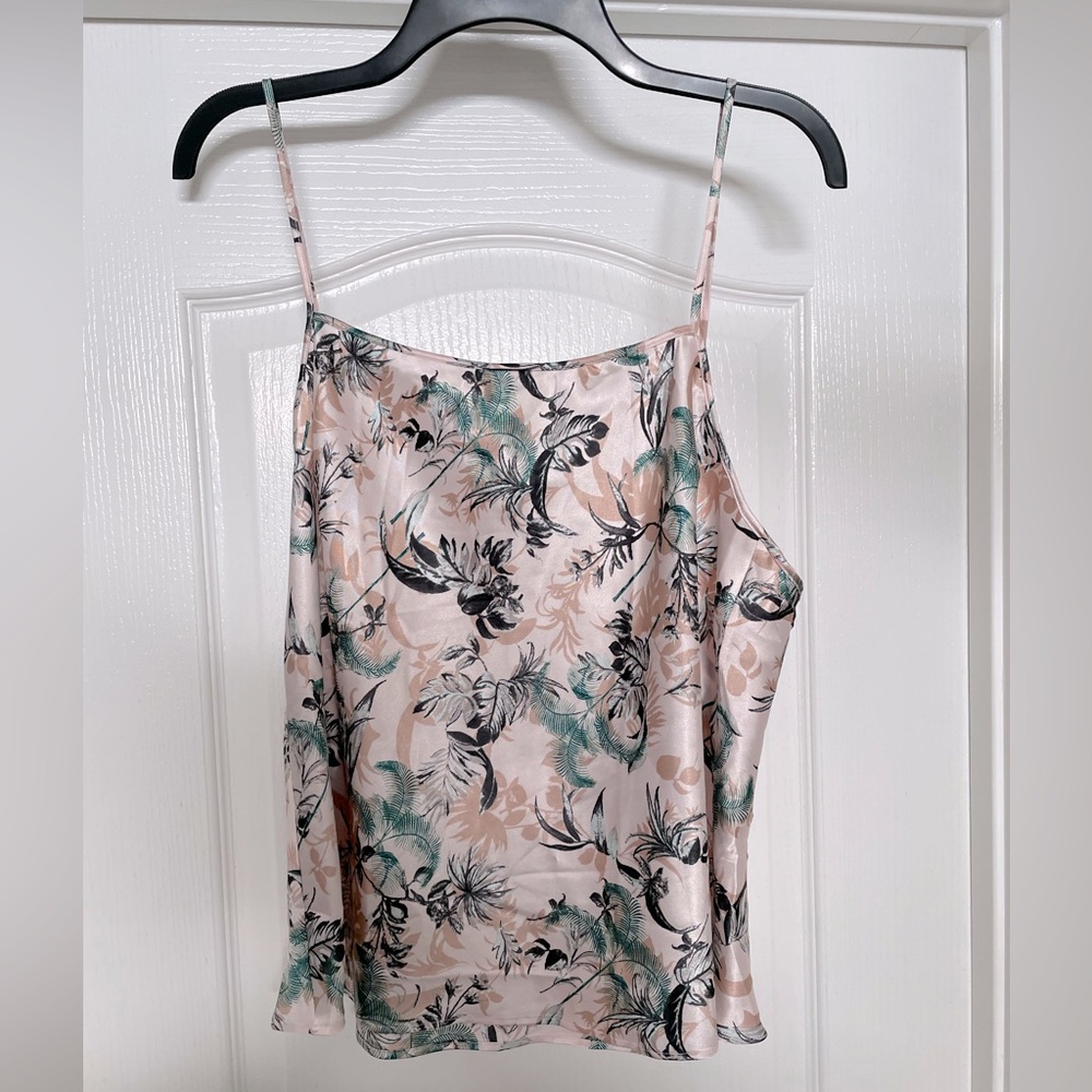 Victoria’s Secret NWOT 🎉Host Pick x3🎉 satin camisole top XLarge pink floral